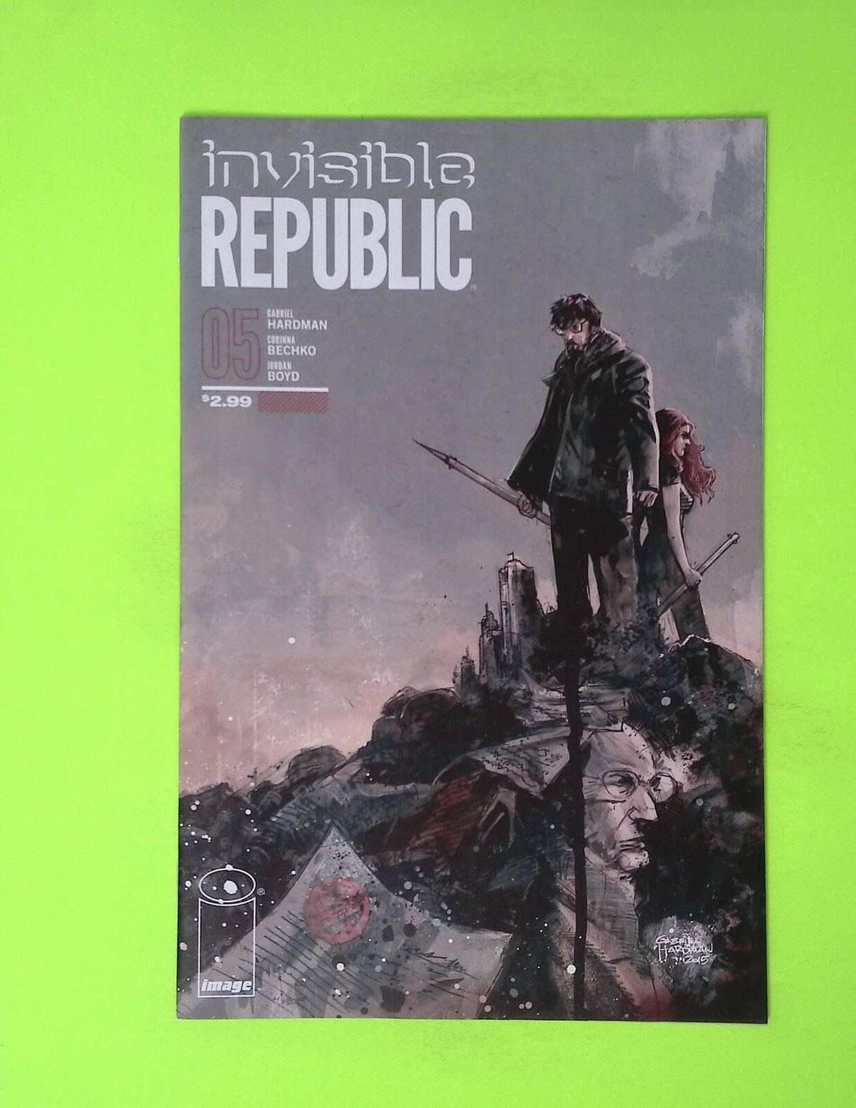 Invisible Republic #5 2015 Image Comics High Grade Comic Book Q94-244
