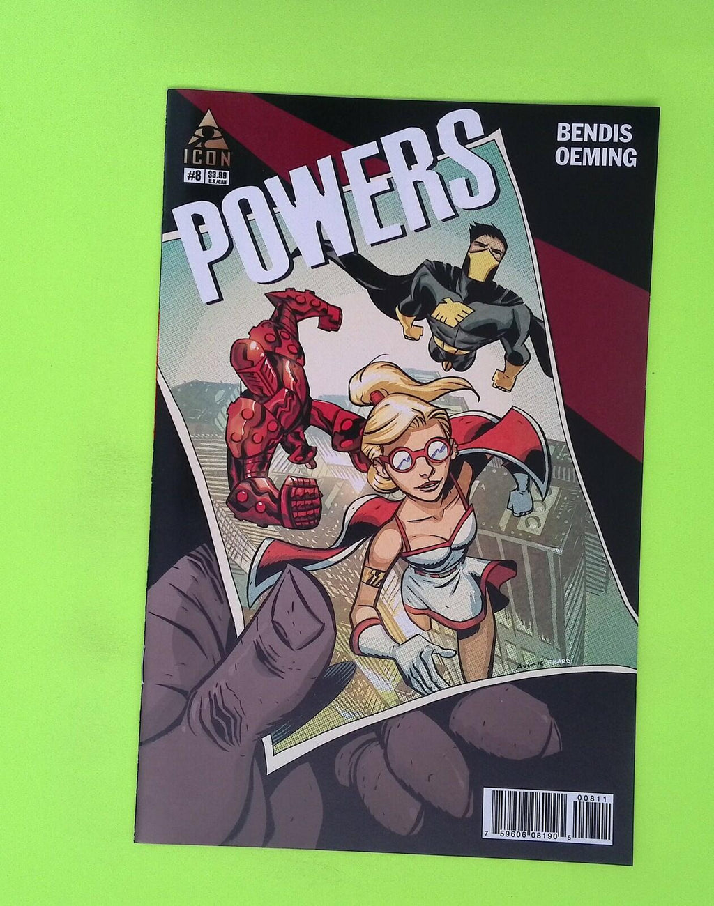 Powers #8 Vol. 4 2017 Icon High Grade Comic Book X27-197