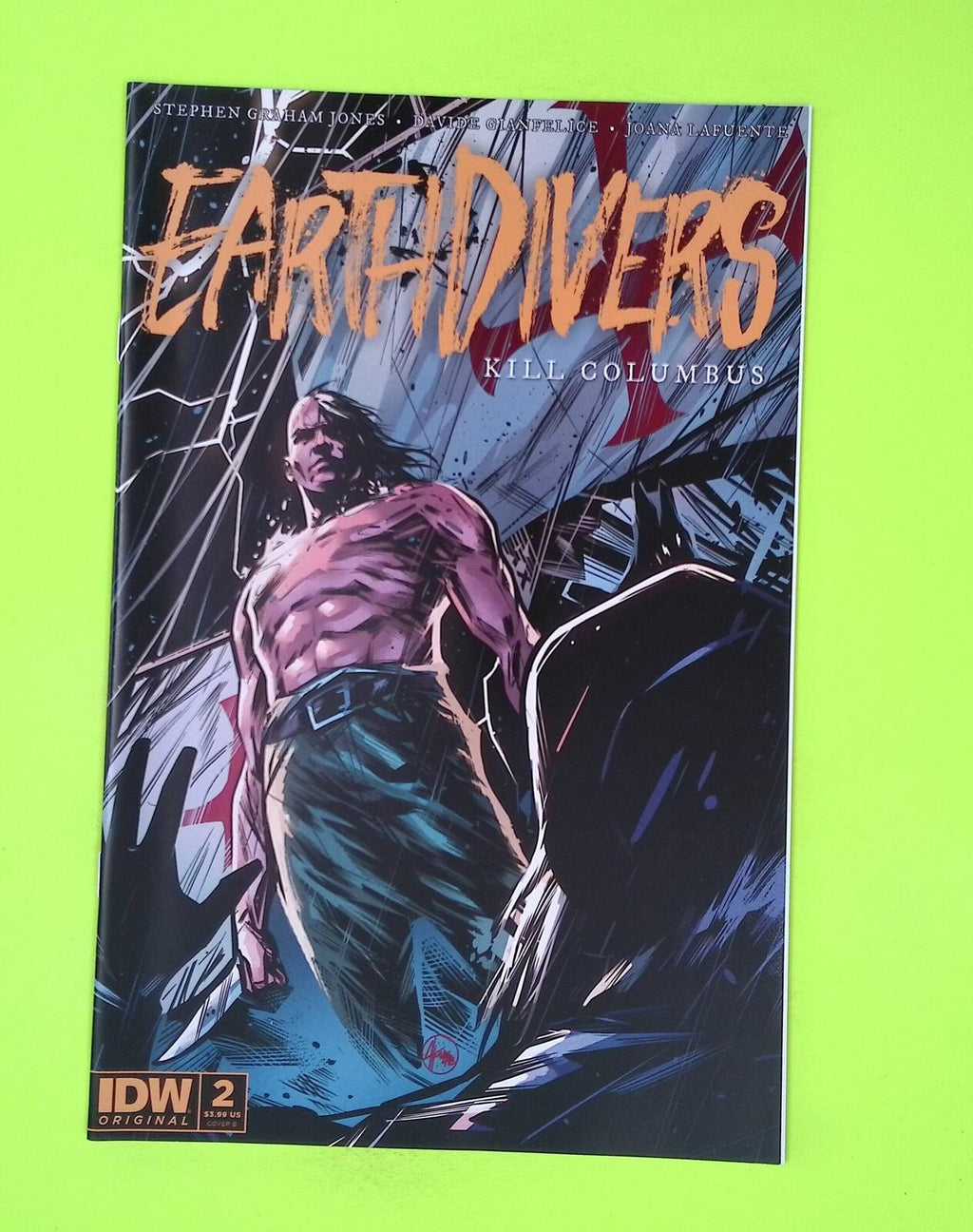 Earthdivers #2b 2022 IDW Publishing Variant High Grade Comic Book A86-247