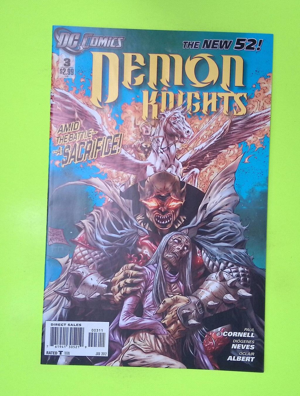 Demon Knights #3 2012 DC Comics 8.0 Comic Book A76-9