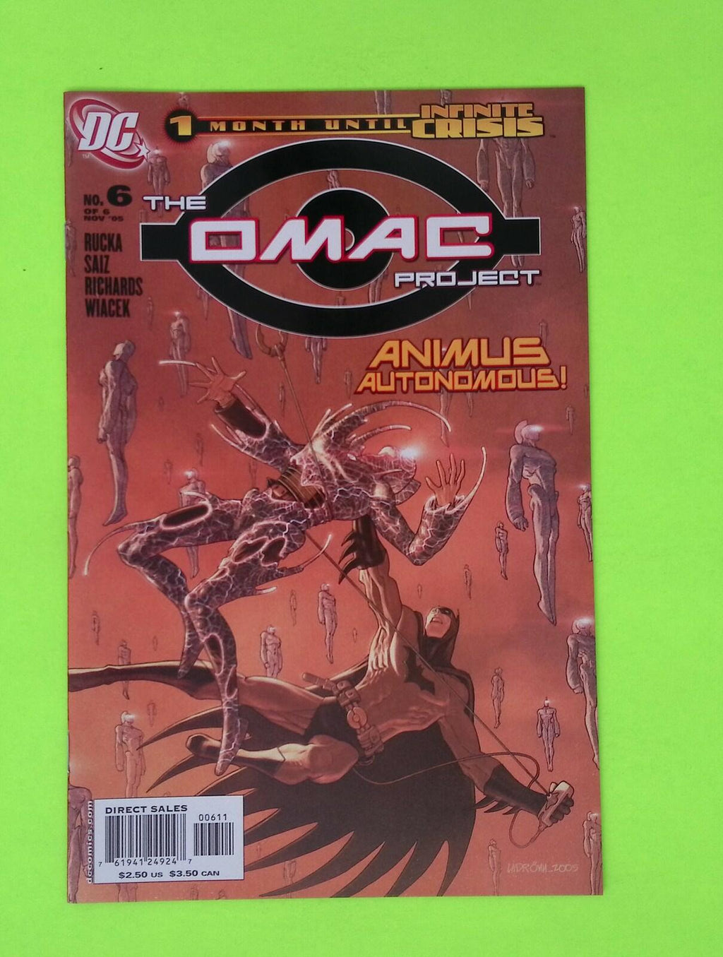 Omac Project #6 2005 DC Comics High Grade Comic Book R27-154