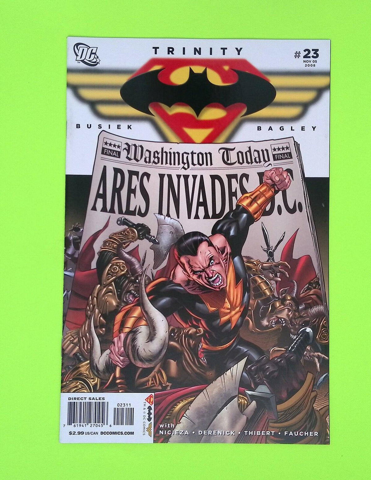 Trinity #23 Vol. 1 2008 DC Comics 8.0 Comic Book W149-188