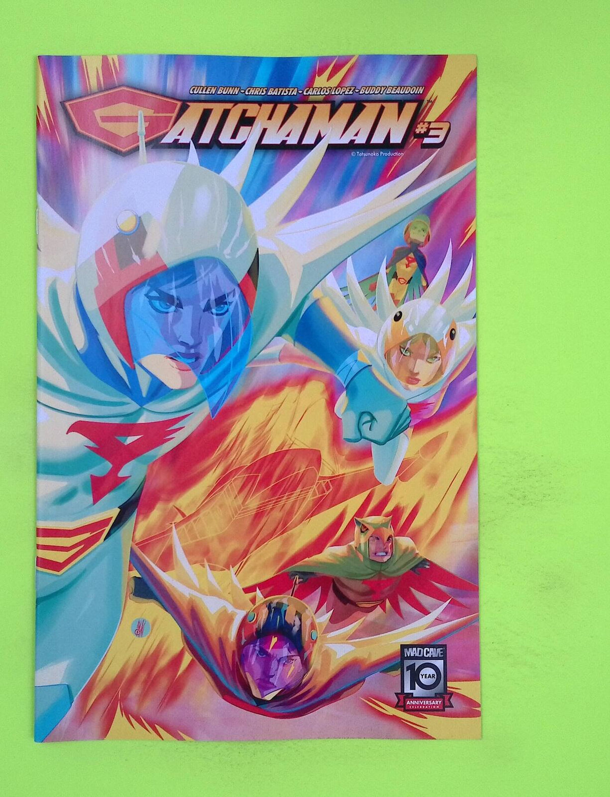 Gatchaman #3 2024 Mad Cave Studios High Grade Comic Book G29-98