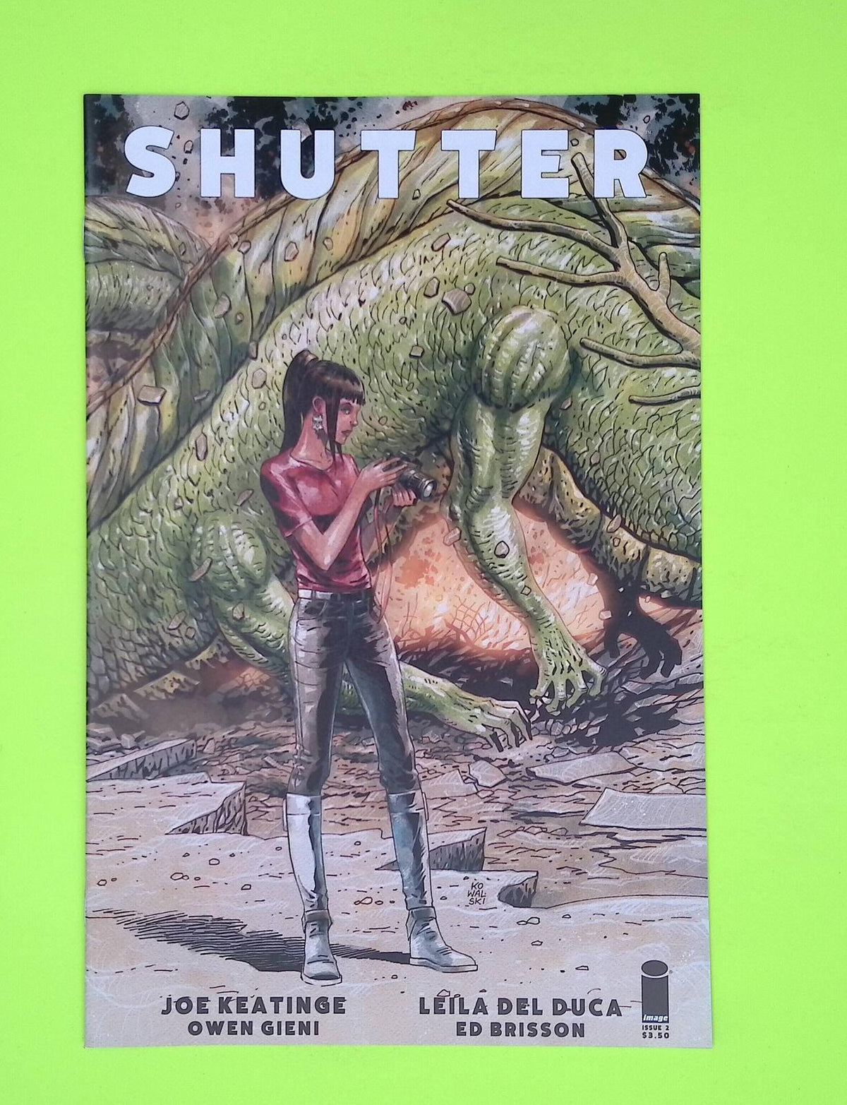Shutter #2b 2014 Image Comics Variant High Grade Comic Book A94-37