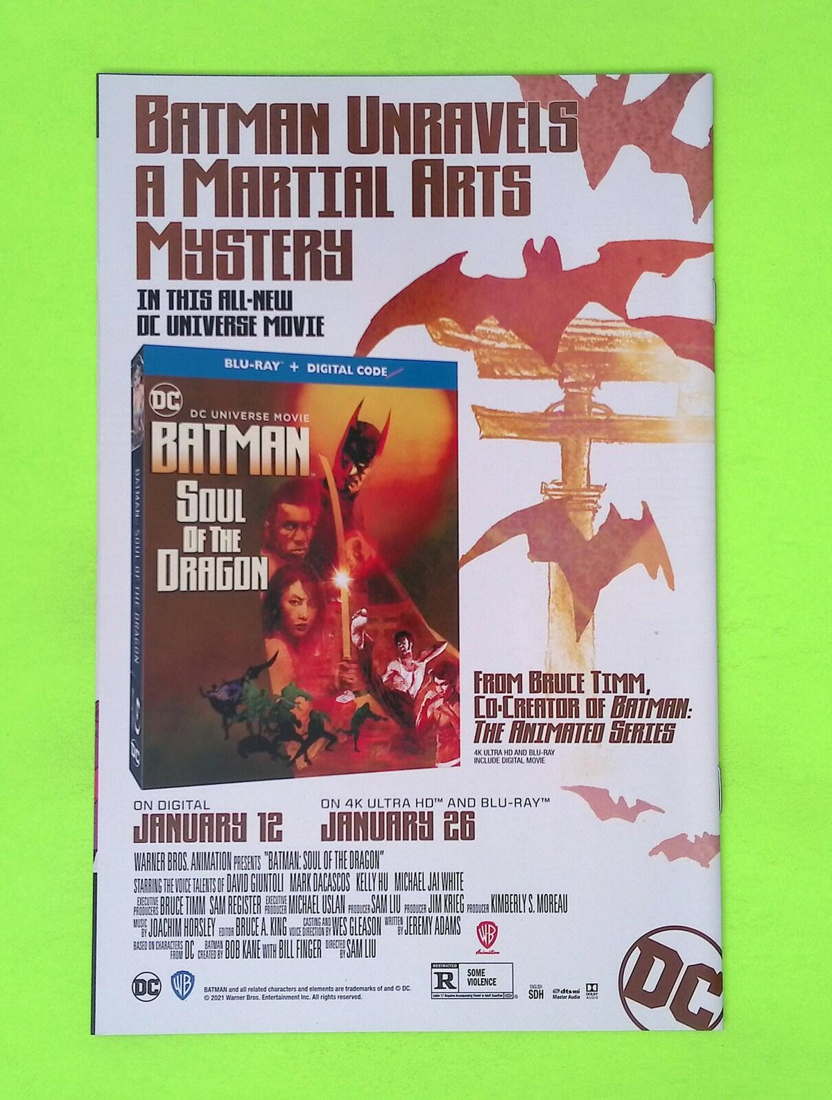 Man-Bat #1 2021 DC Comics High Grade Comic Book R39-171