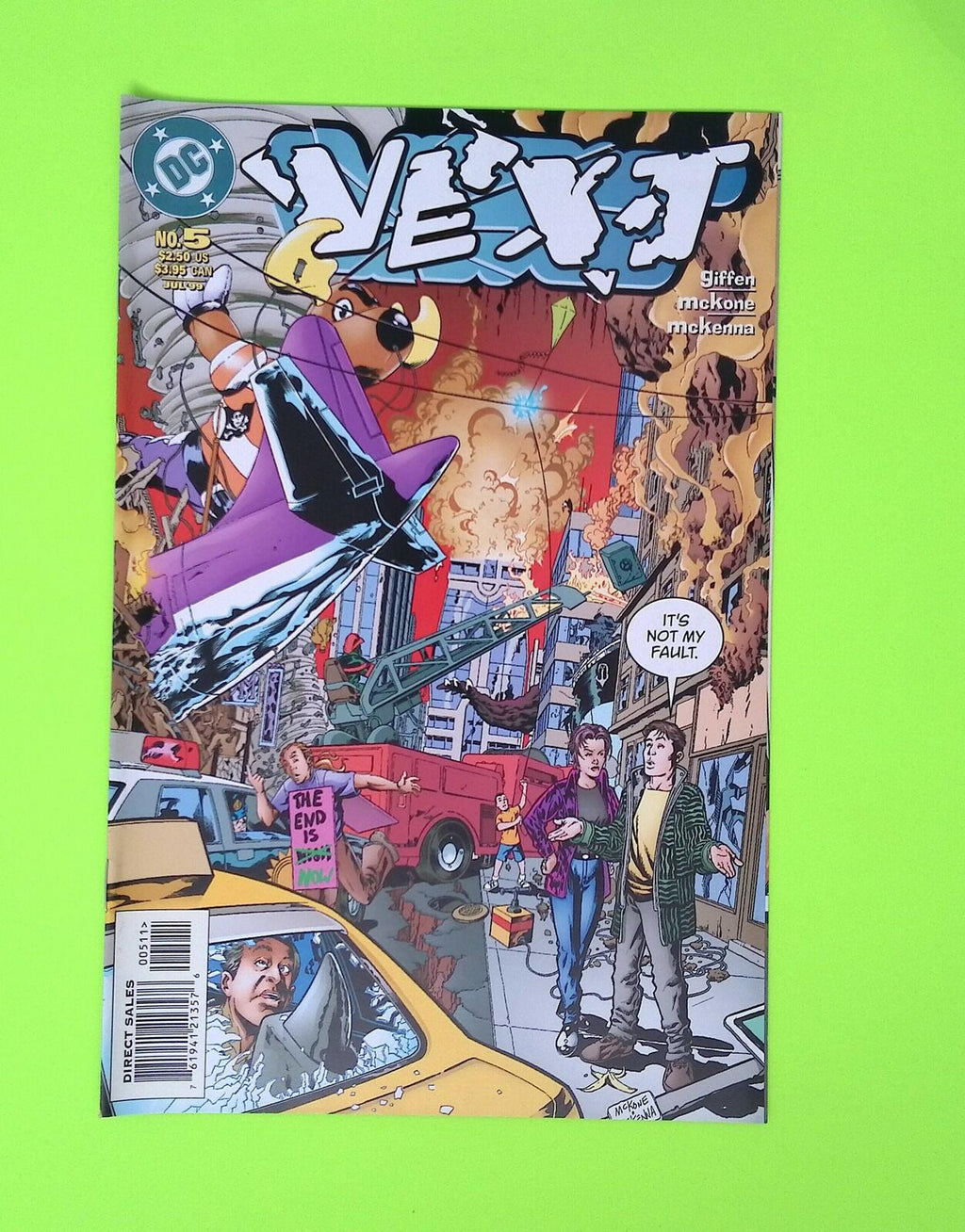 Vext #5 1999 DC Comics 8.0 Comic Book Q88-92