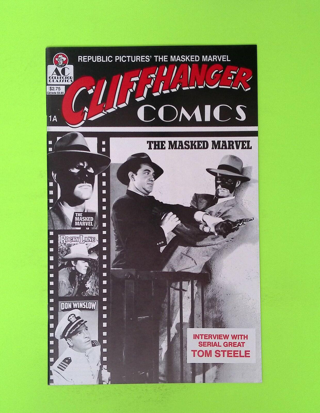 Cliffhanger Comics #1a 1990 AC Comics 8.0 Comic Book X154-105