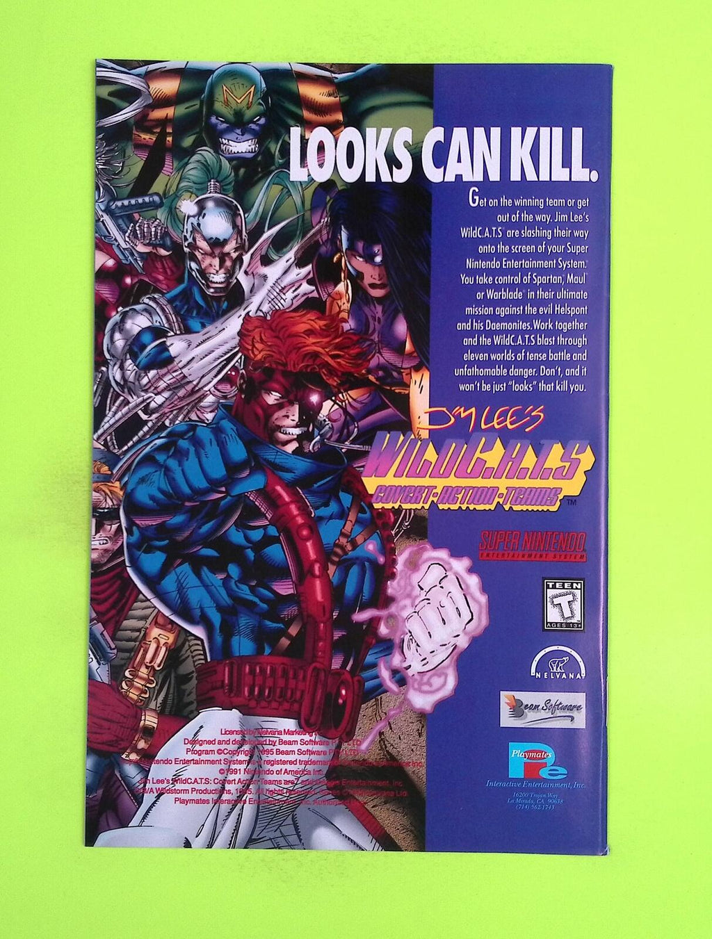Backlash #14 1995 Image Comics High Grade Comic Book J5-22