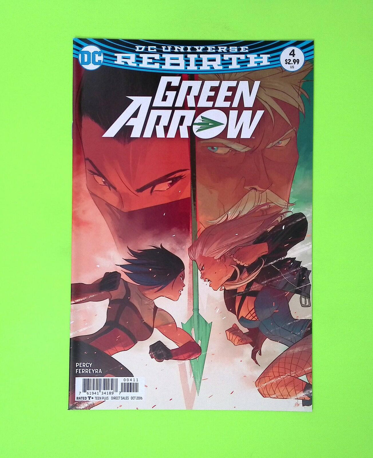 Green Arrow #4 Vol. 7 2016 DC Comics High Grade Comic Book B48-270