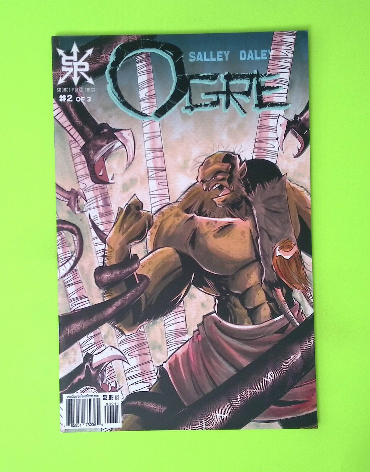 Ogre #2 2018 Source Point Press High Grade Comic Book X137-161