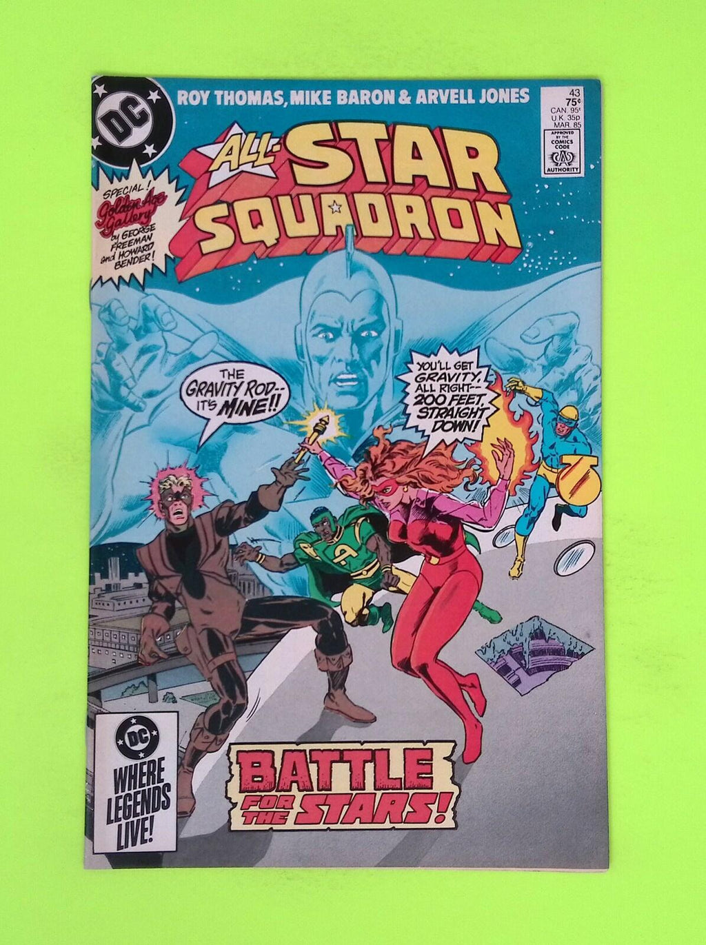 All-Star Squadron #43 1985 DC Comics 7.5 Comic Book M85-69