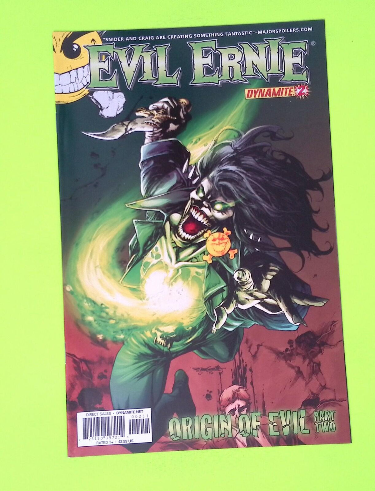 Evil Ernie #2d Vol. 1 2012 Dynamite Entertainment Variant High