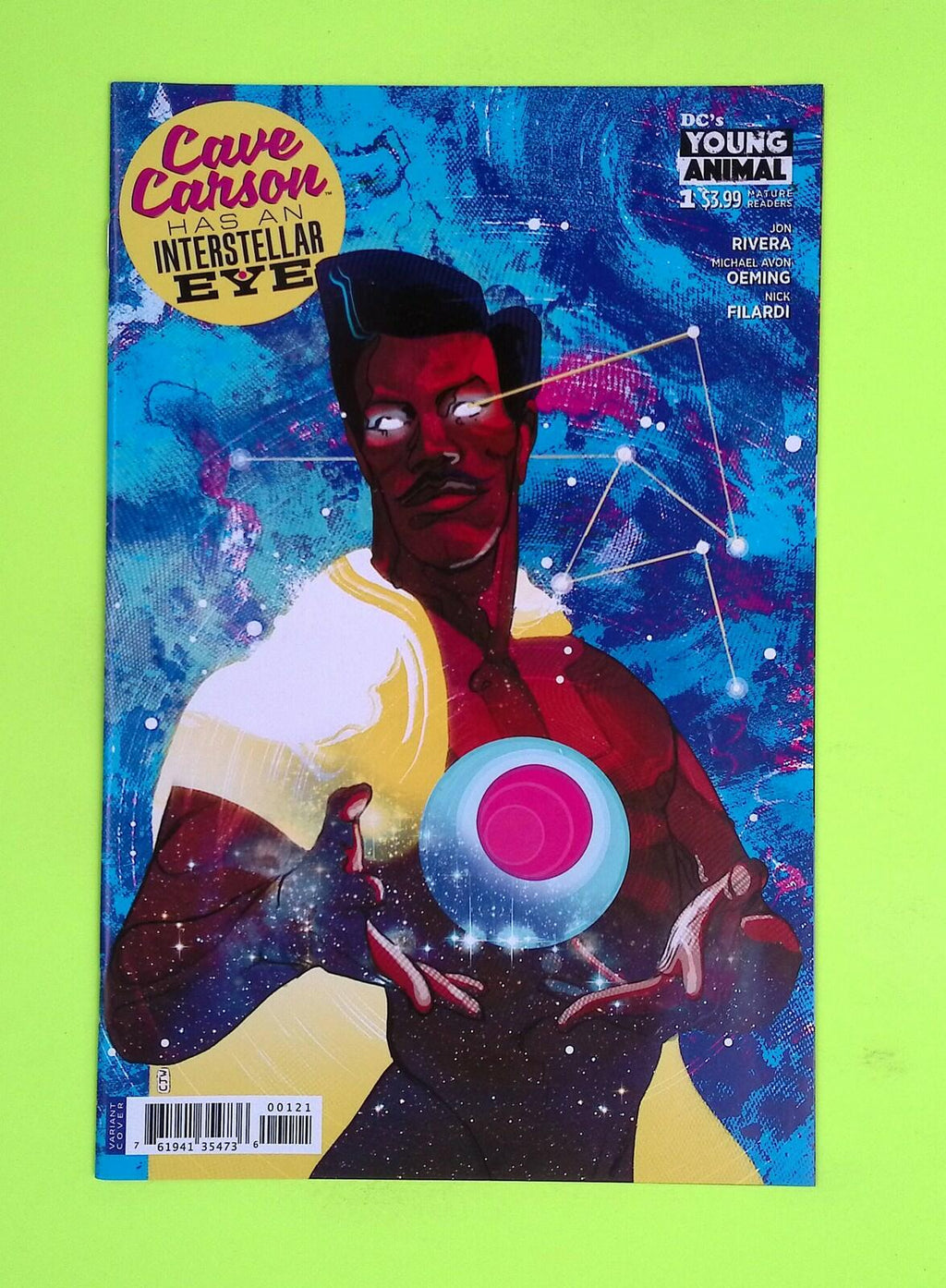 Cave Carson has an Interstellar Eye #1b 2018 DC Comics Variant 8.0 J35-24