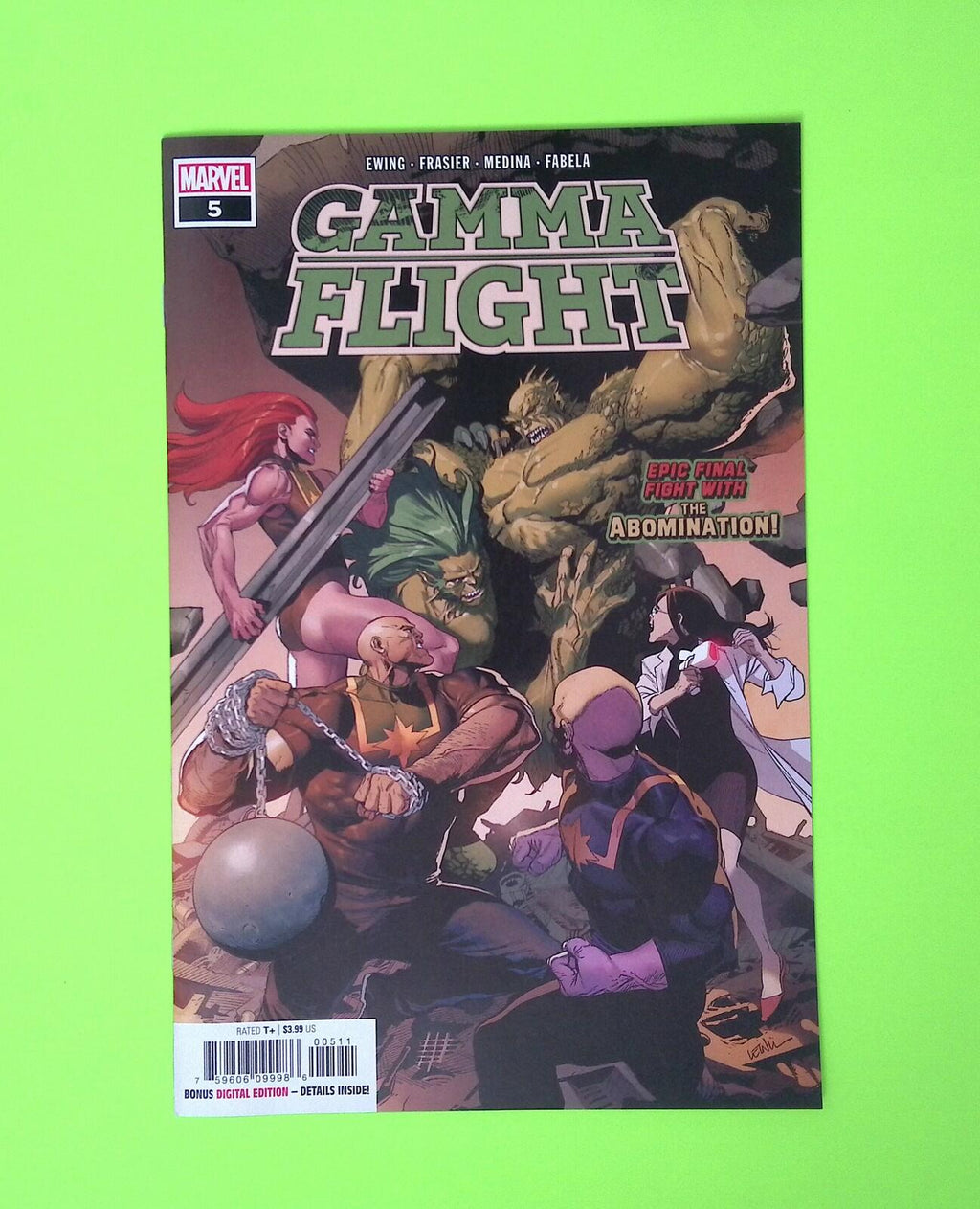 Gamma Flight #5 2021 Marvel Comics High Grade Comic Book W296-119