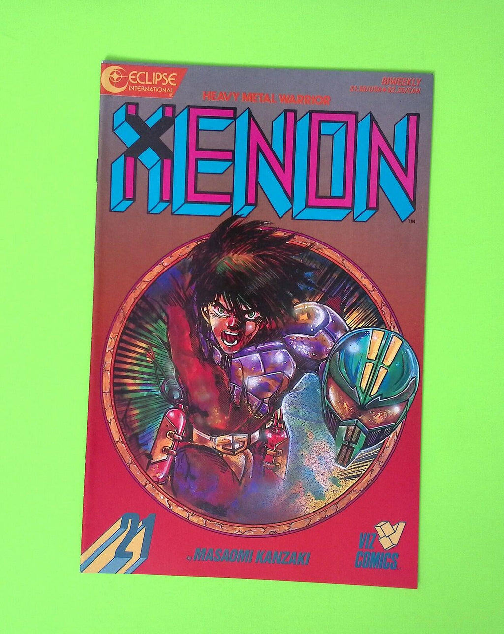 Xenon #21 Eclipse Comics High Grade Comic Book B6-153