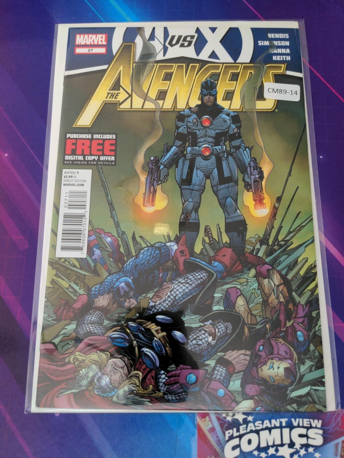 AVENGERS #27 VOL. 4 HIGH GRADE MARVEL COMIC BOOK CM89-14