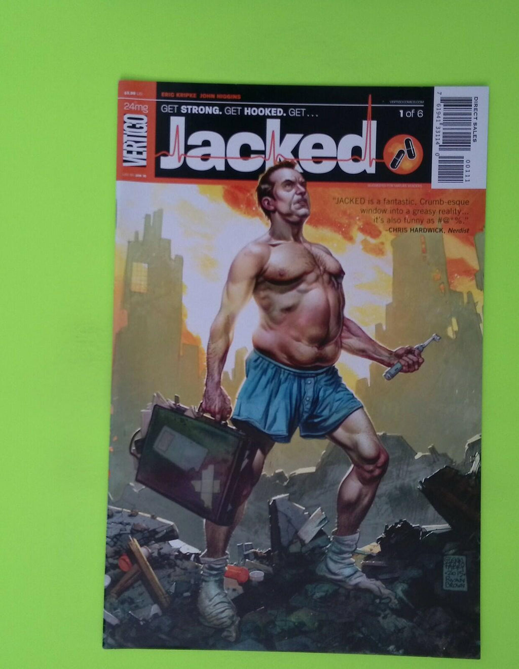Jacked #1 2016 Vertigo High Grade Comic Book W247-109