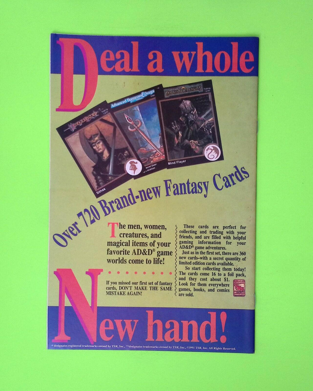 Double Dragon #4 1991 Marvel Comics High Grade Comic Book B44-57