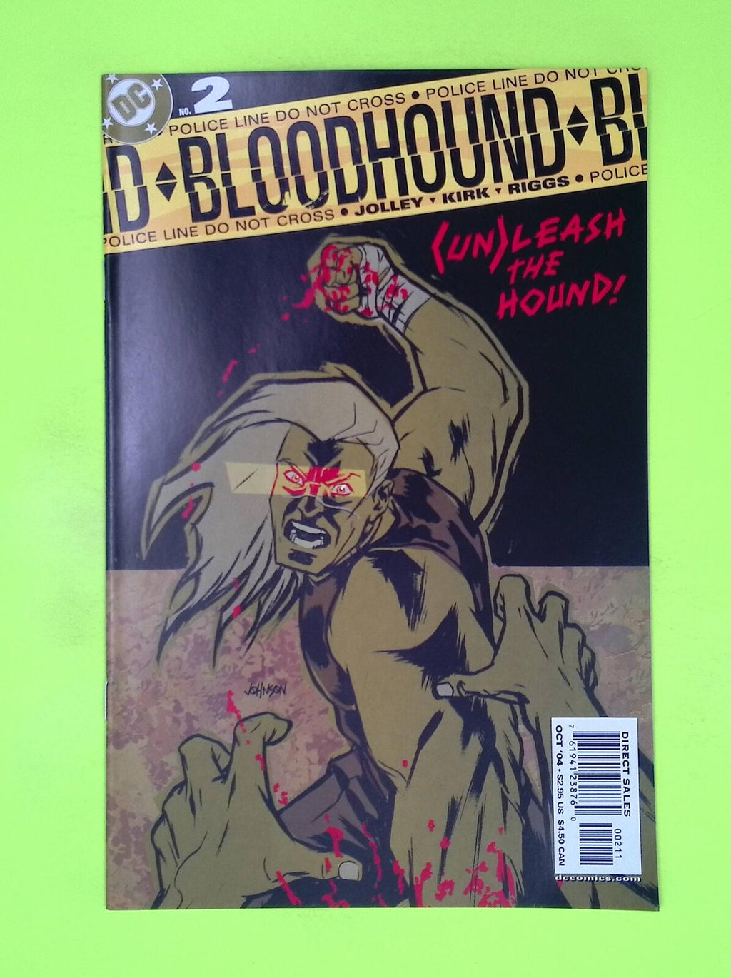 Bloodhound #2 DC Comics Mid Grade Comic Book K39-159