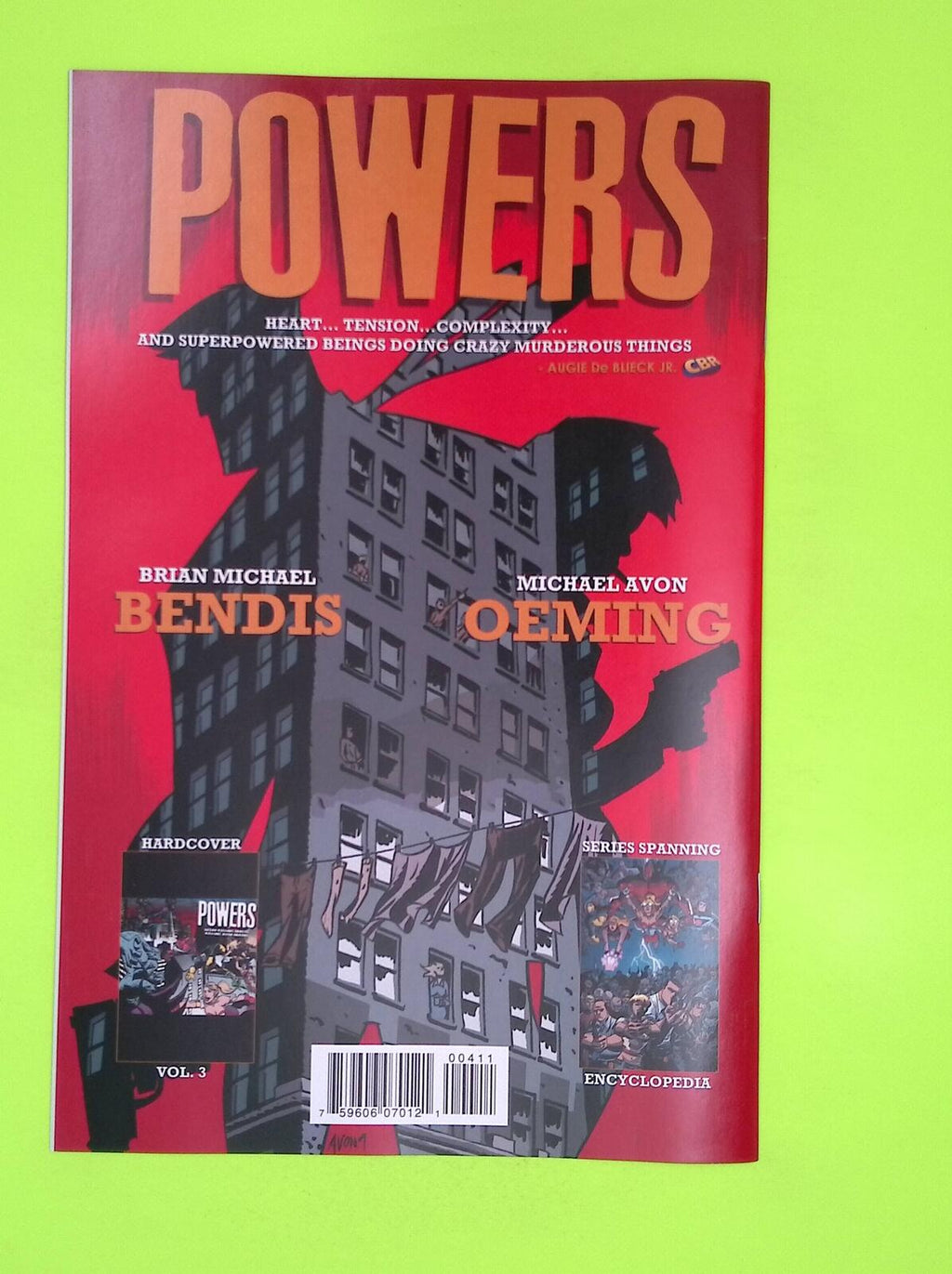 Powers #4 Vol. 3 Icon 8.0 Comic Book L73-76