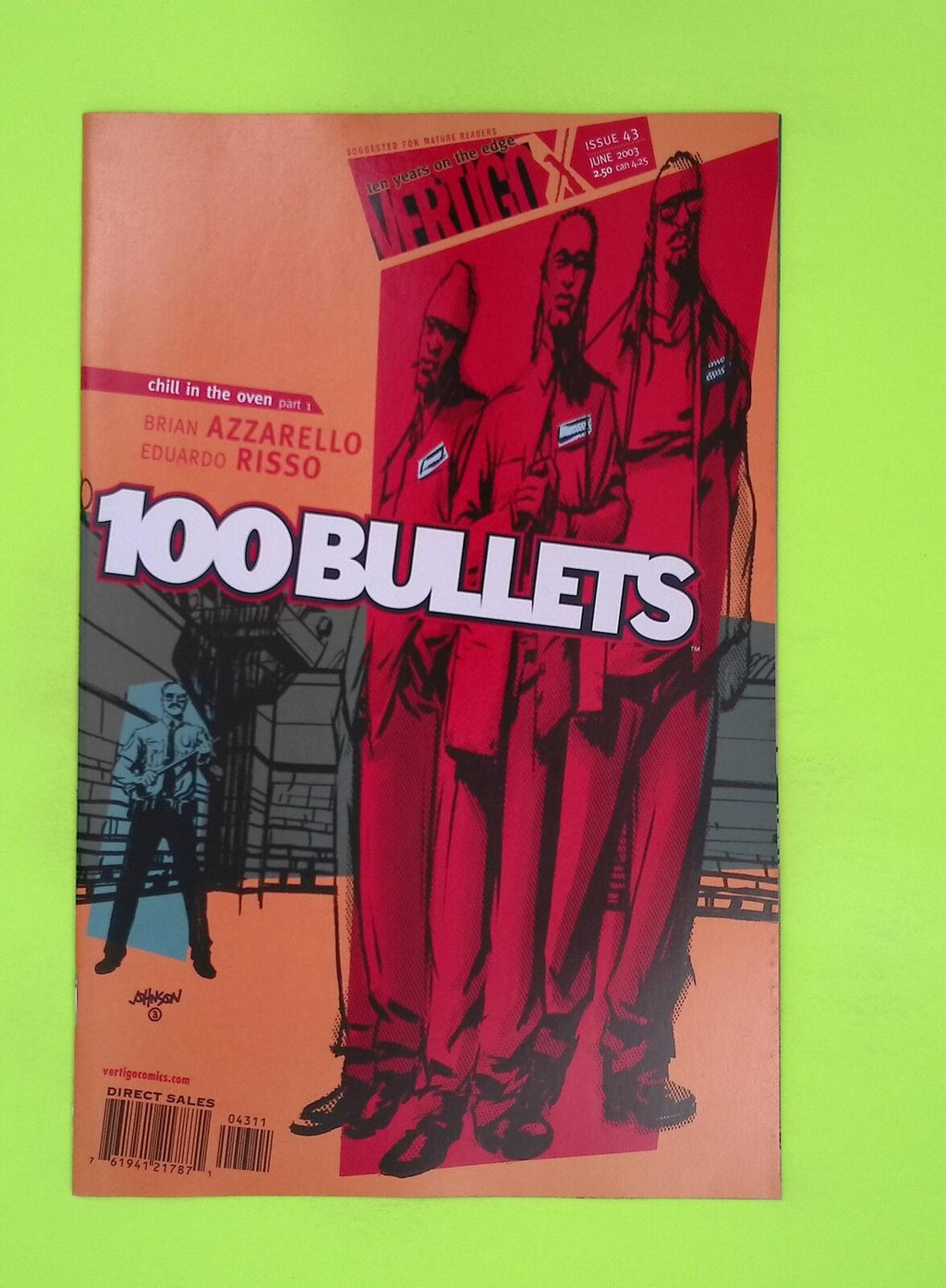 100 Bullets #43 2003 Vertigo Mid Grade Comic Book K37-238