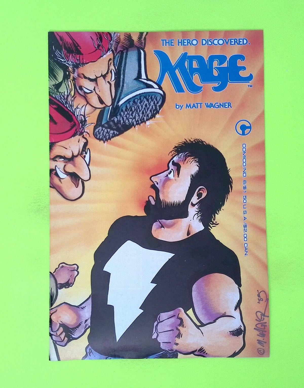 Mage #6 1985 Comico Comics 8.0 Comic Book W114-164