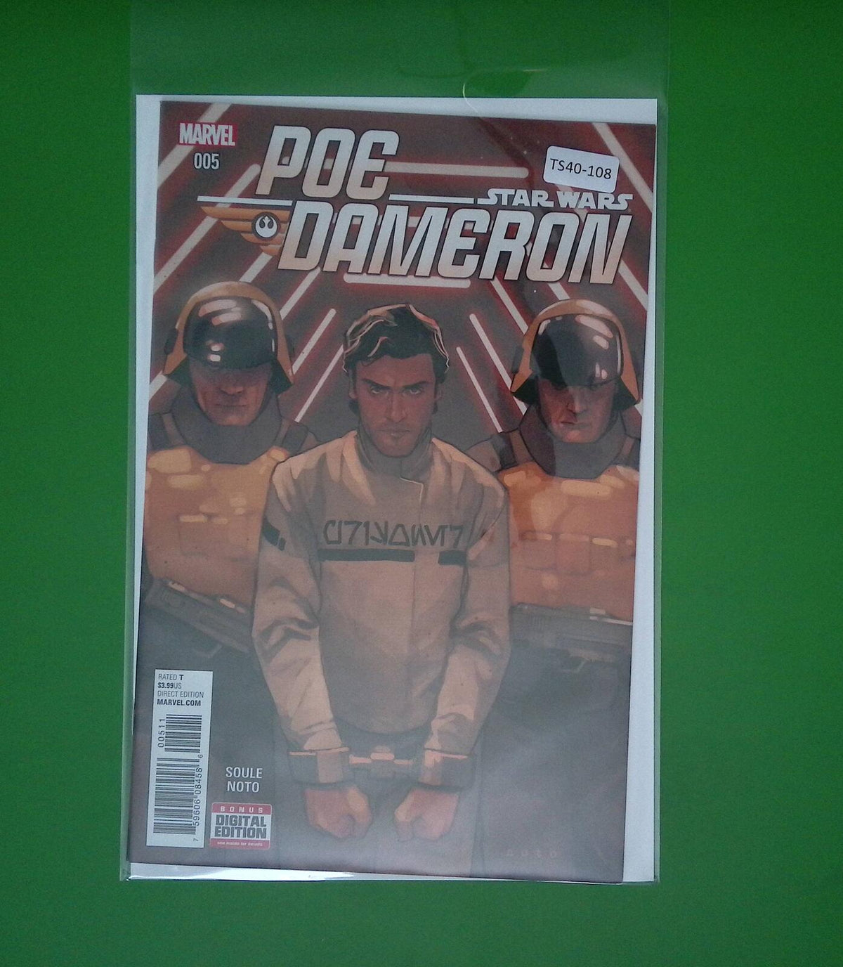 POE DAMERON #5 HIGH GRADE MARVEL COMIC BOOK TS40-108