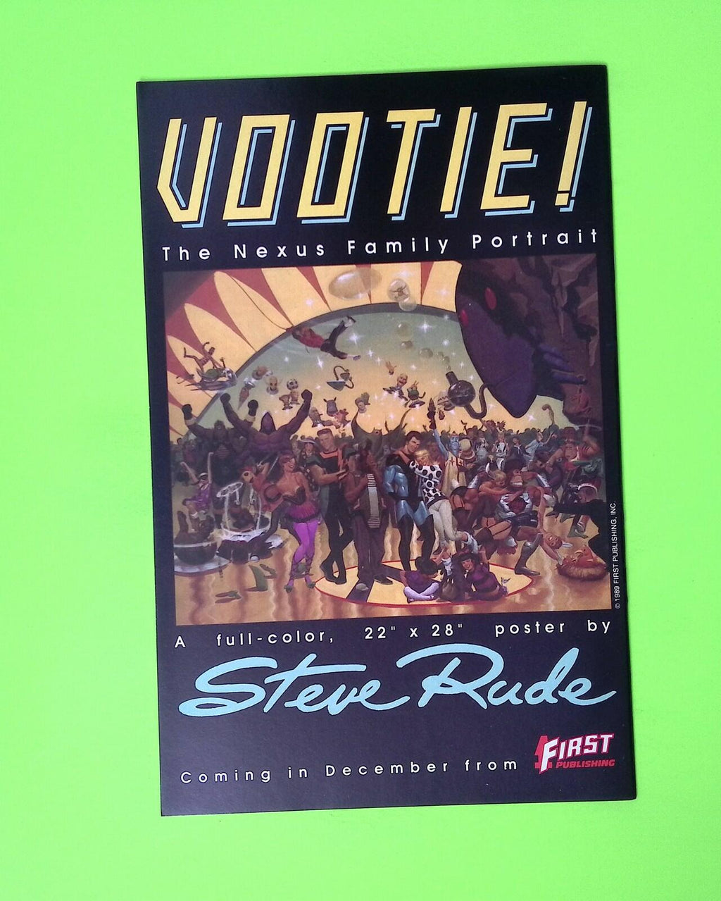 Sable #25 1990 First Comics High Grade Comic Book B24-169