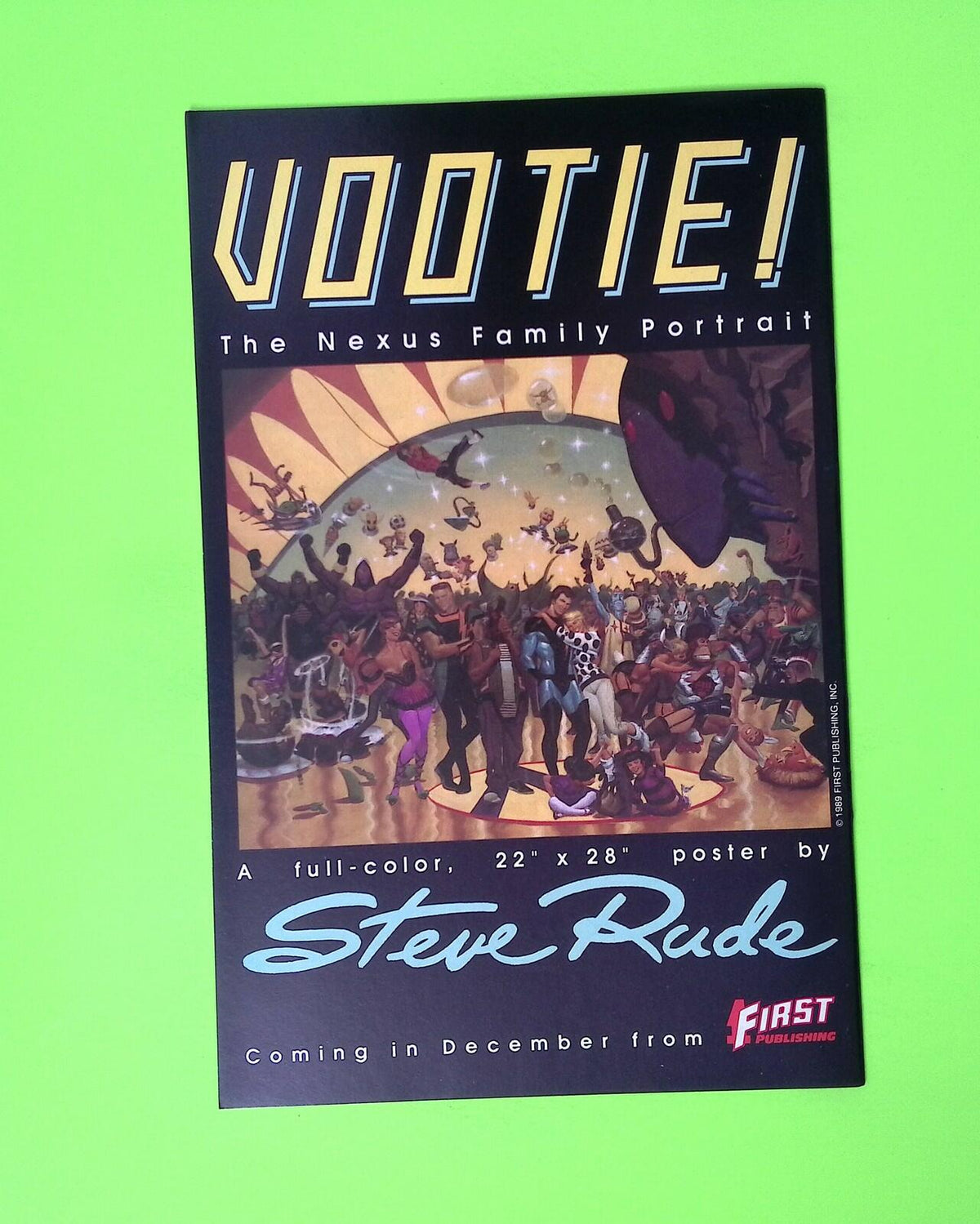 Sable #25 1990 First Comics High Grade Comic Book B24-169