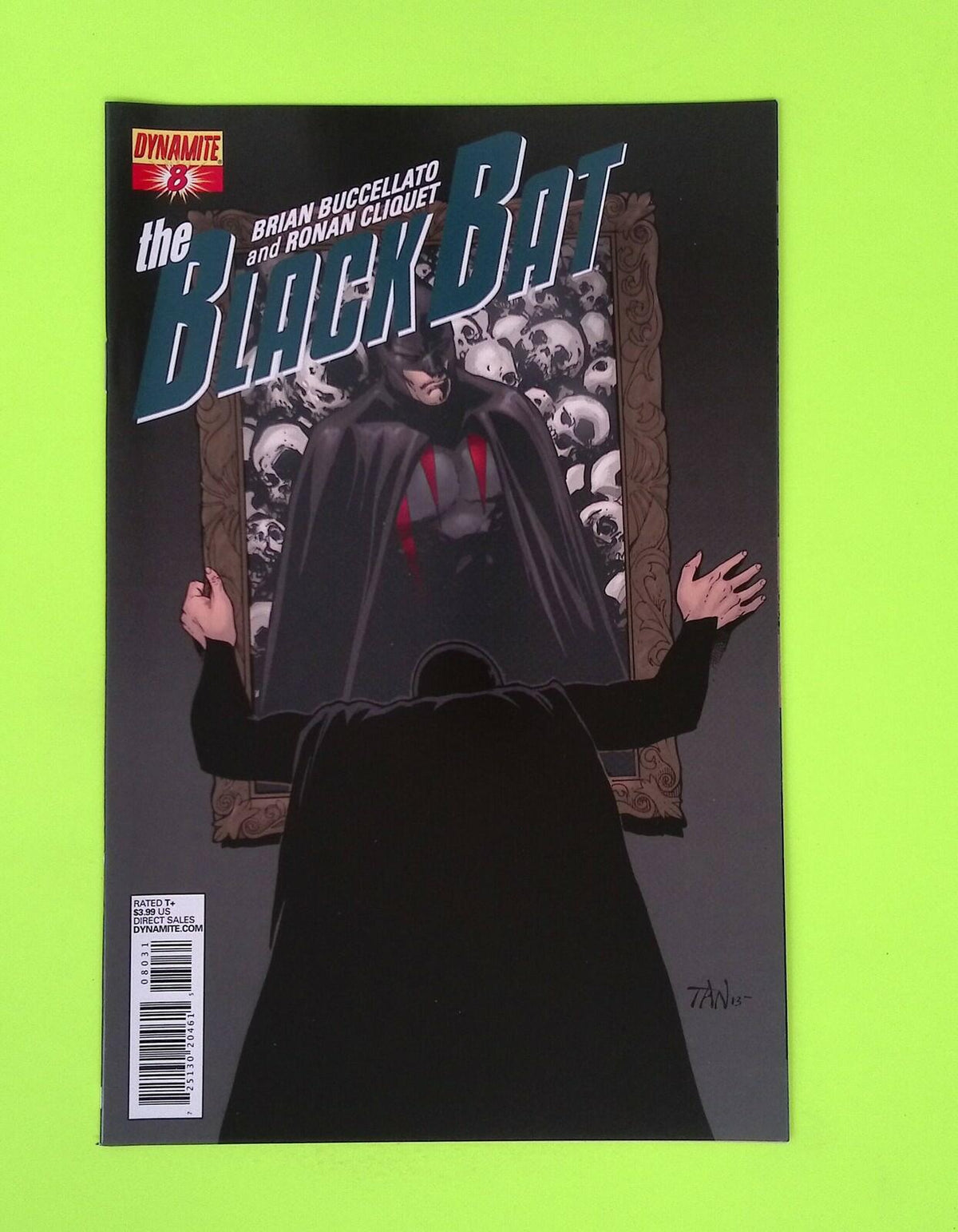 Black Bat #8b Dynamite Entertainment Variant High Grade Comic Book J64-191