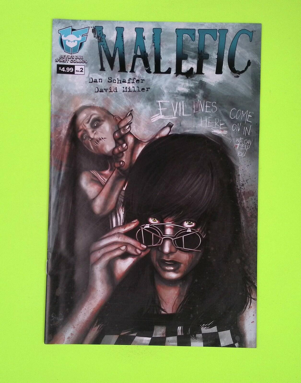 Malefic #2 2017 Devil's Due Publishing 8.0 Comic Book G80-224