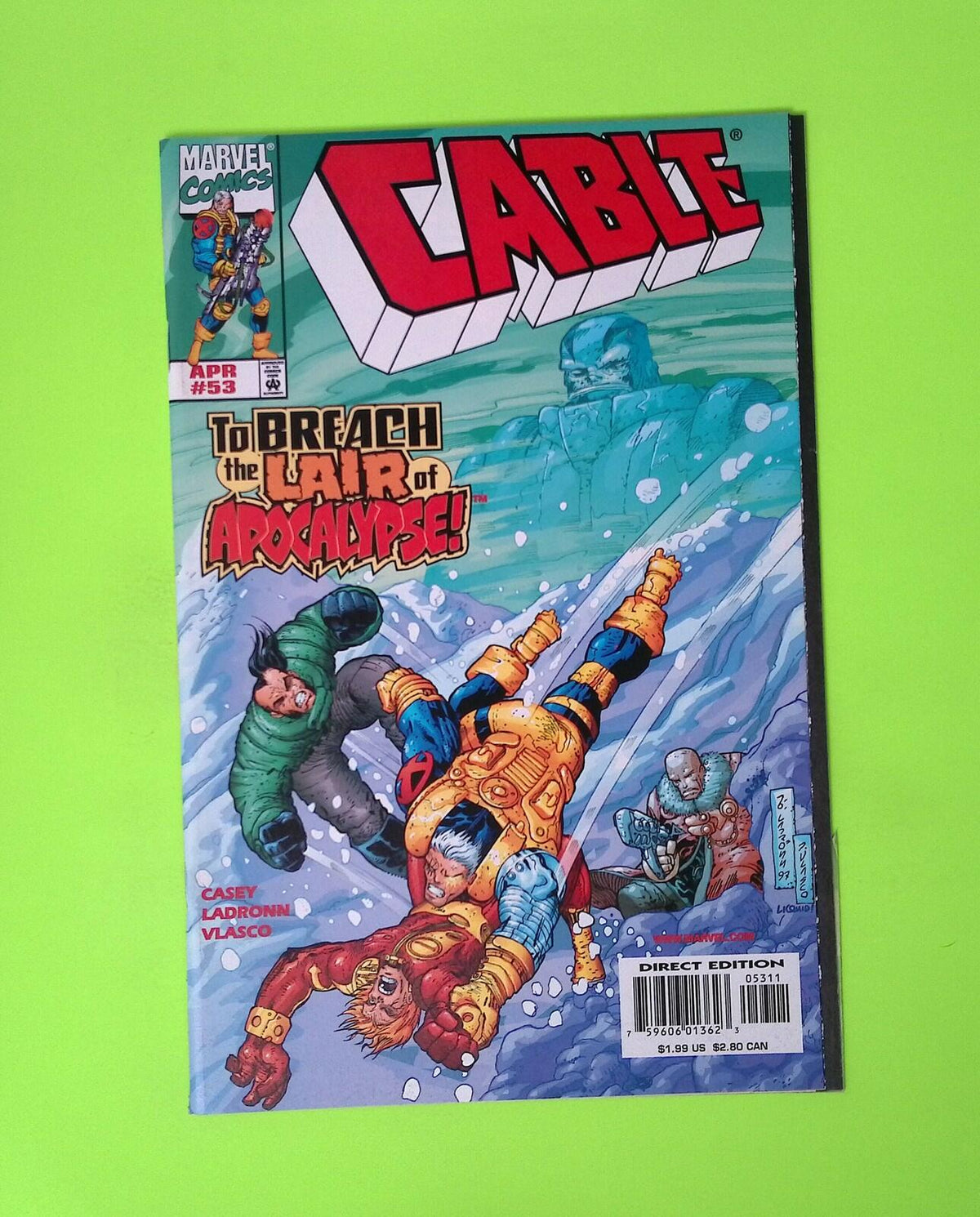 Cable #53 Vol. 1 1998 Marvel Comics High Grade Comic Book Q76-51