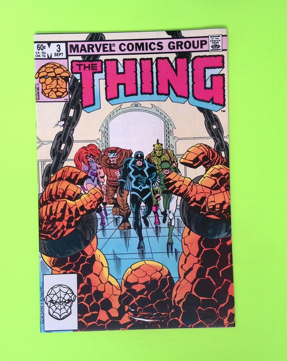 Thing #3 Vol. 1 1983 Marvel Comics 8.0 Comic Book X176-57