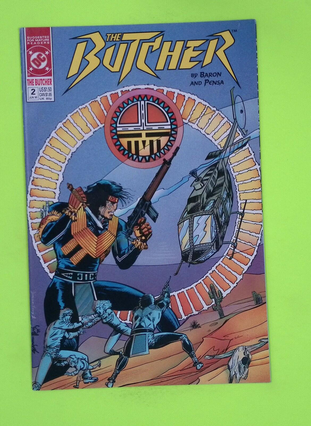 Butcher #2 1990 DC Comics 8.0 Comic Book G78-152