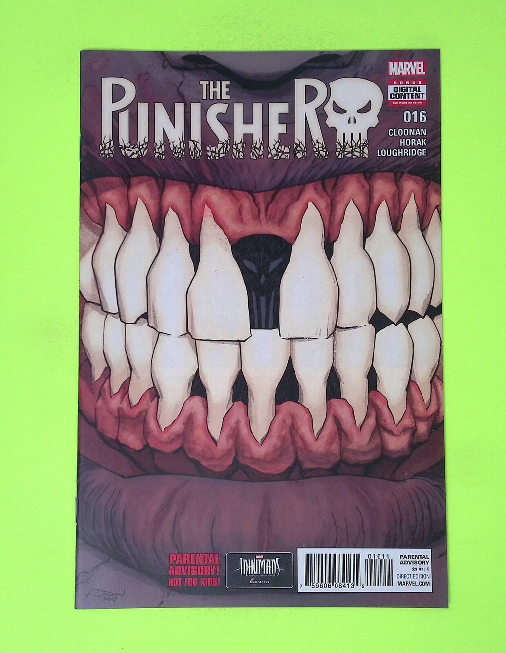 Punisher #16 Vol.11 2017 Marvel Comics High Grade Comic Book Q7-12