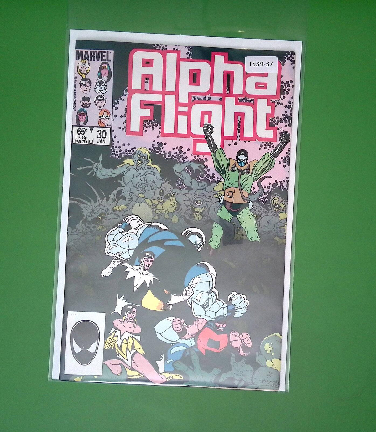 ALPHA FLIGHT #30 VOL. 1 HIGH GRADE 1ST APP MARVEL COMIC BOOK TS39-37
