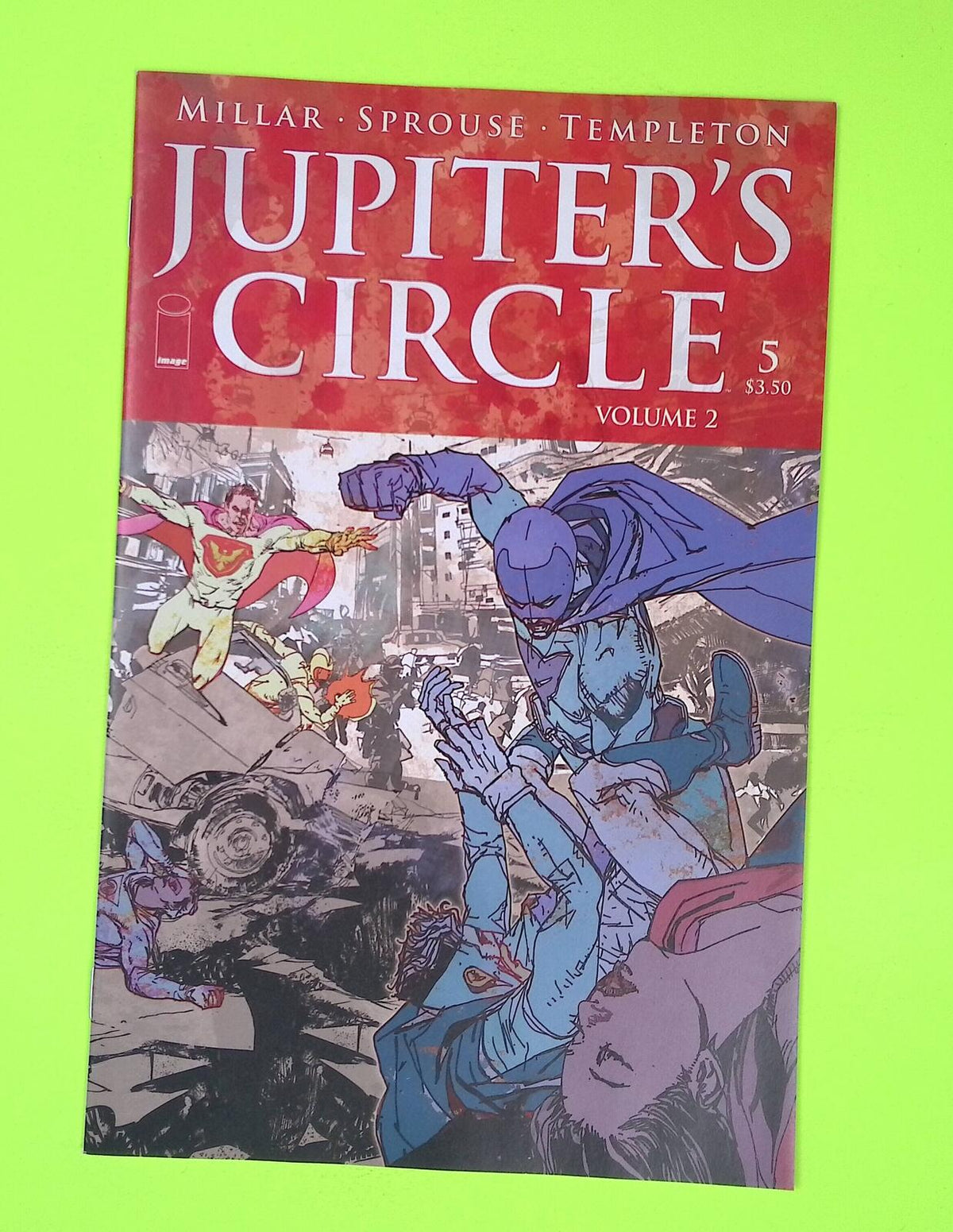 Jupiter's Circle #5 Vol. 2 2016 Image Comics High Grade Comic Book A88-221