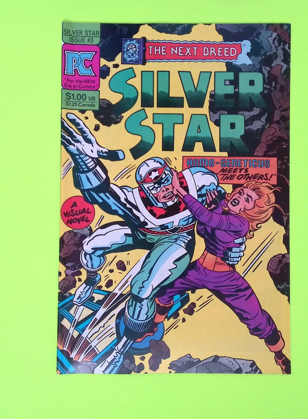 Silver Star #3 1983 Pacific Comics High Grade Comic Book W42-23