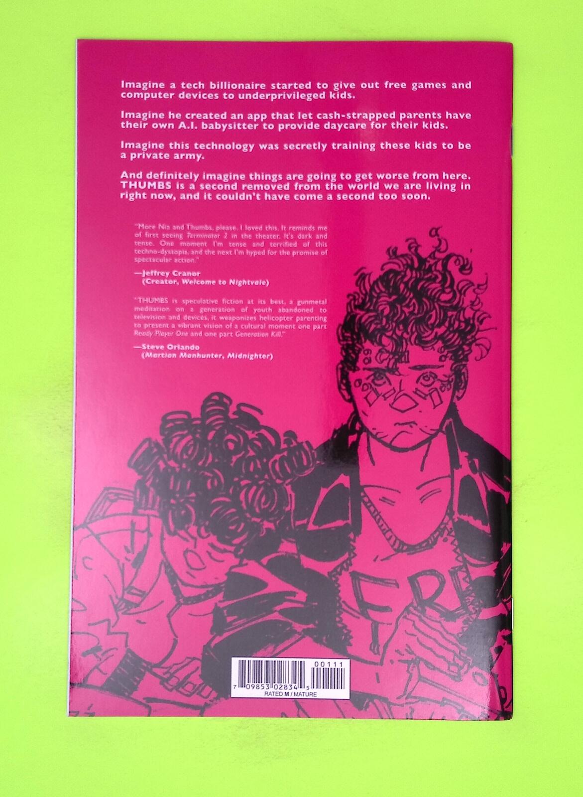 Thumbs #1 2019 Image Comics 8.0 Comic Book K75-110