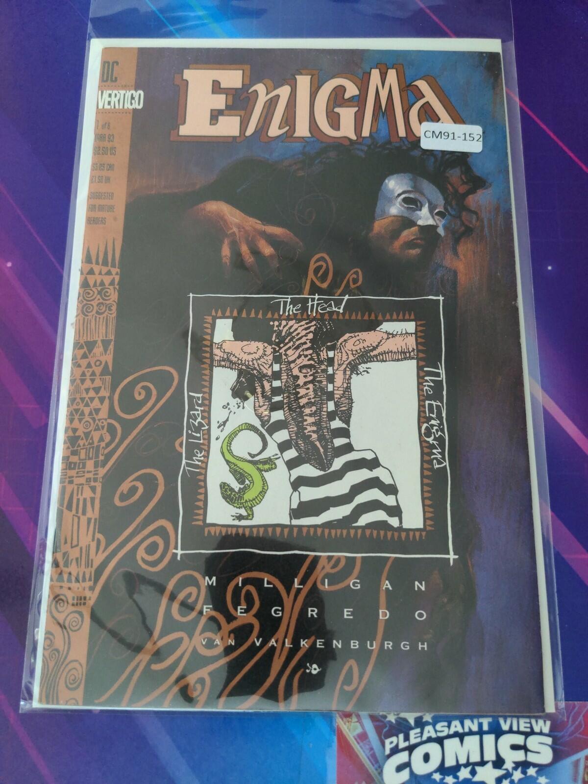 ENIGMA #1 8.0 VERTIGO COMIC BOOK CM91-152