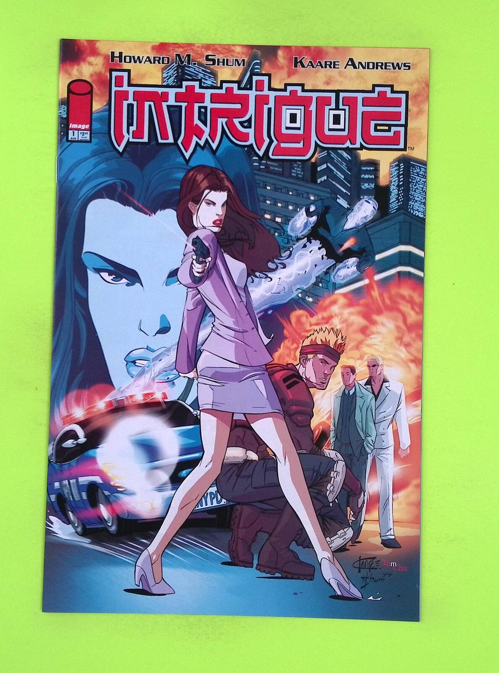 Intrigue #1b 1999 Image Comics Variant 9.0 Comic Book G66-244