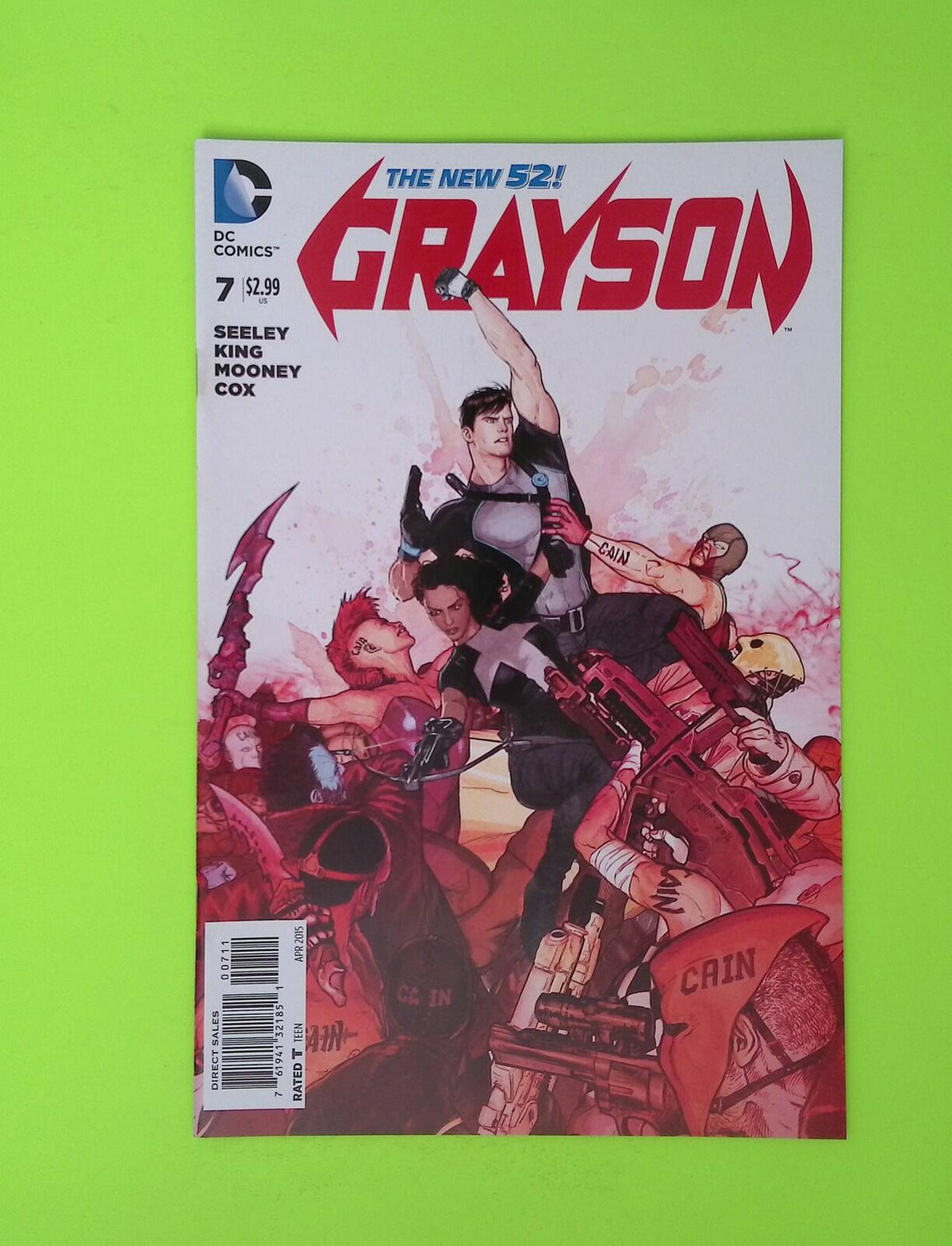 Grayson #7 2015 DC Comics High Grade Comic Book X78-84