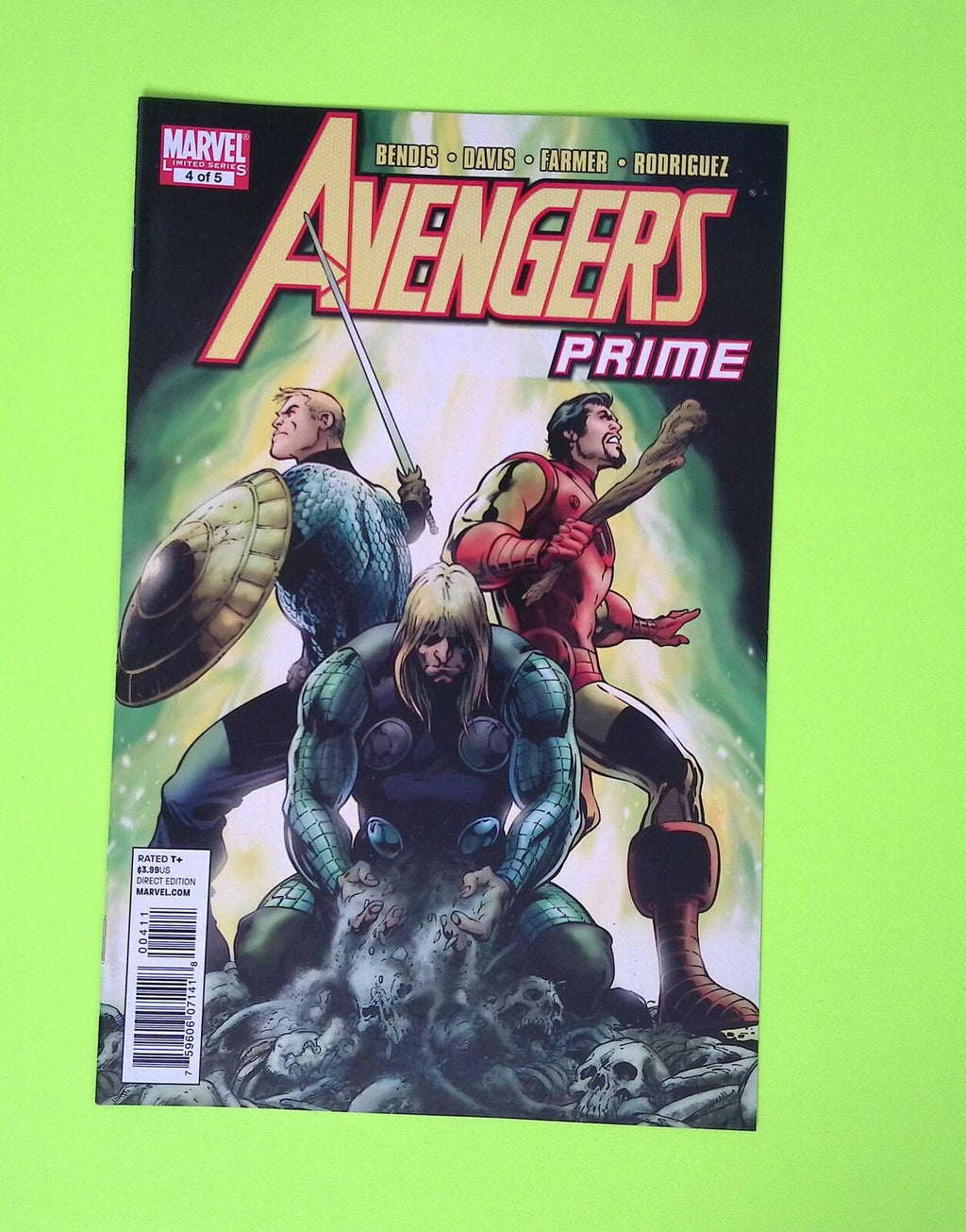 Avengers Prime #4 2010 Marvel Comics Higher Grade Comic Book X291-57