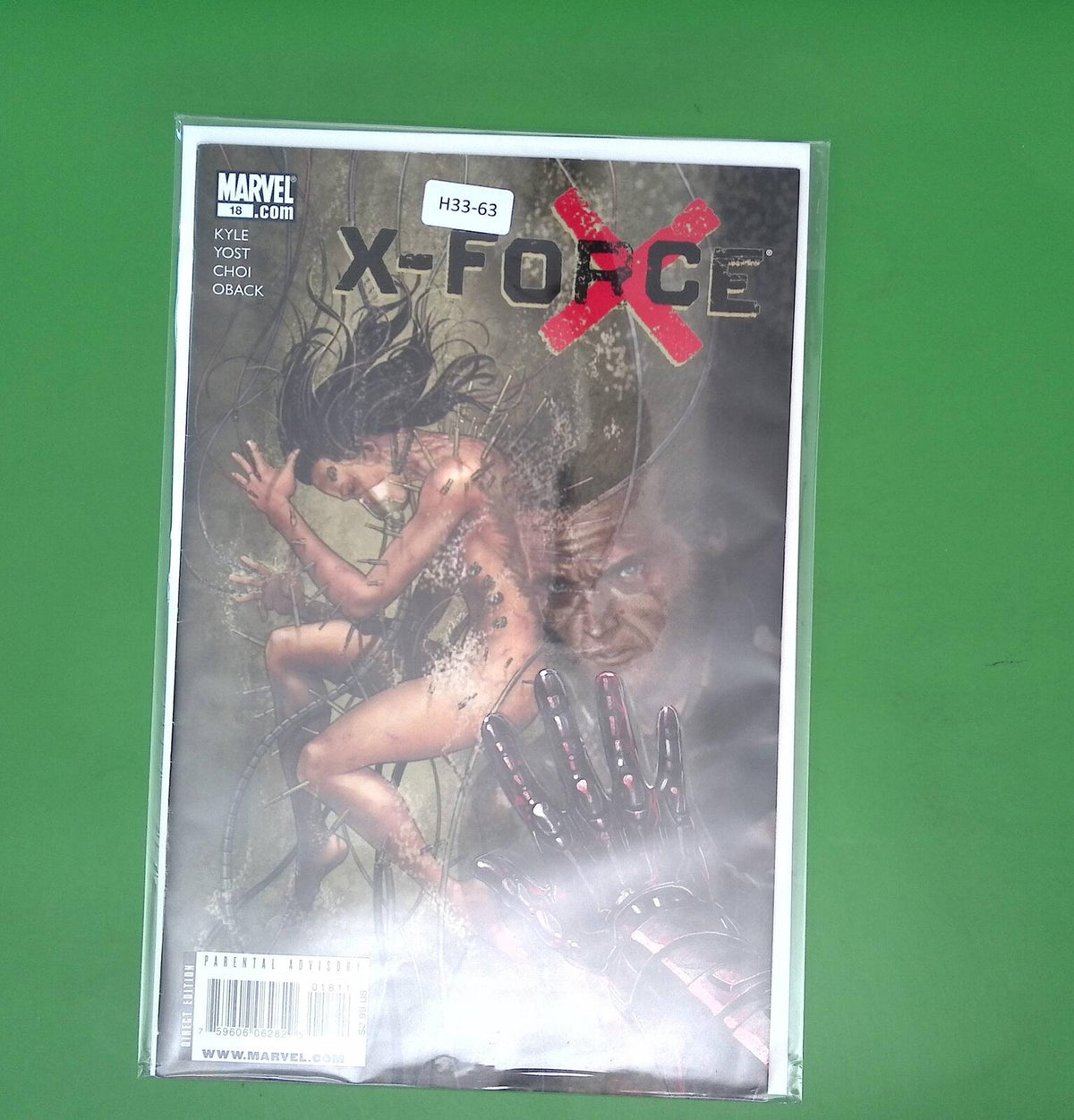 X-FORCE #18 VOL. 3 7.0 MARVEL COMIC BOOK H33-63