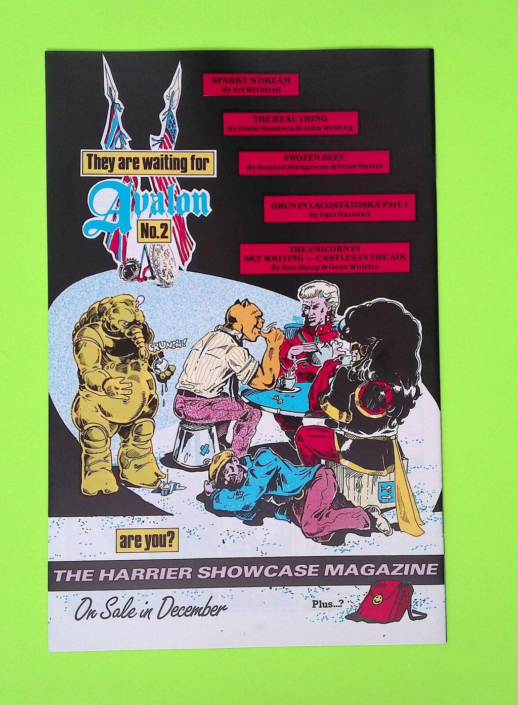 Avalon #1 1986 Harrier Comics 8.0 Comic Book W129-43