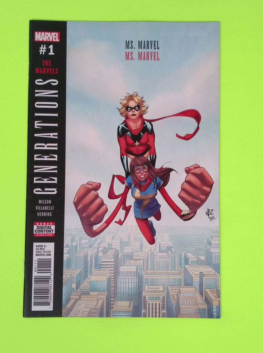 Generations Ms. Marvel & Ms. Marvel #1 One-Shot 2017 Marvel Comics M82-108