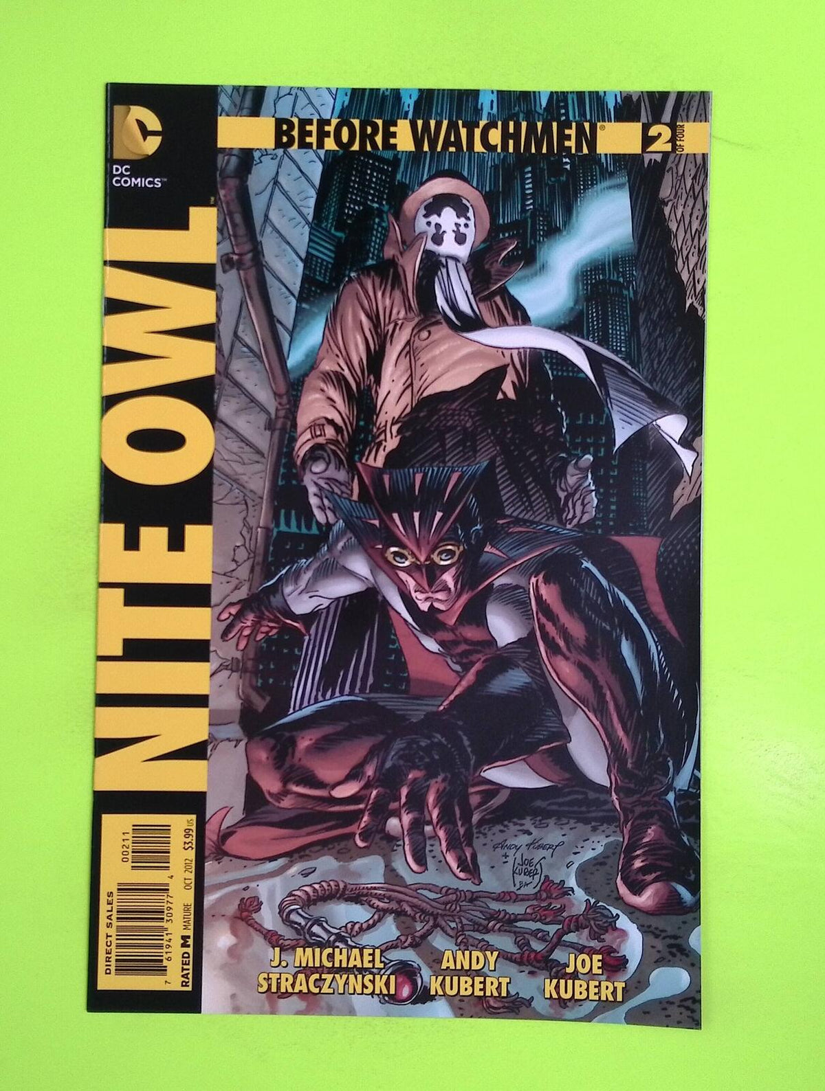 Before Watchmen Nite Owl #2 2012 DC Comics 8.0 Comic Book M13-11
