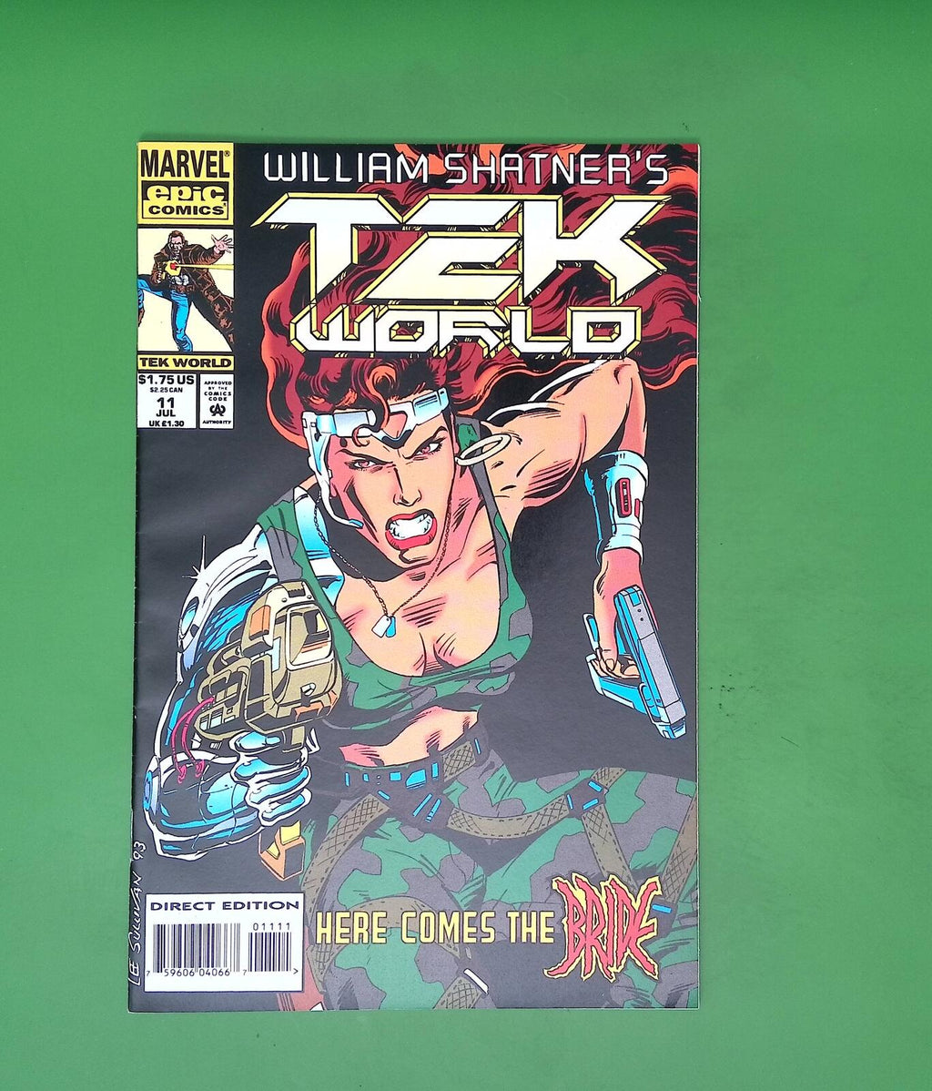 TEK WORLD #11 MID GRADE EPIC COMIC BOOK H57-82
