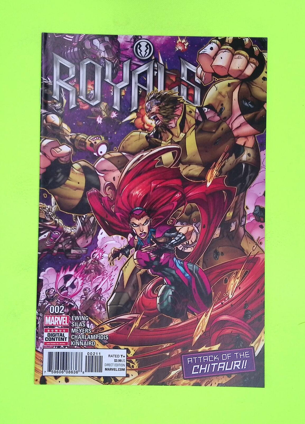 Royals #2 2017 Marvel Comics High Grade Comic Book A27-92