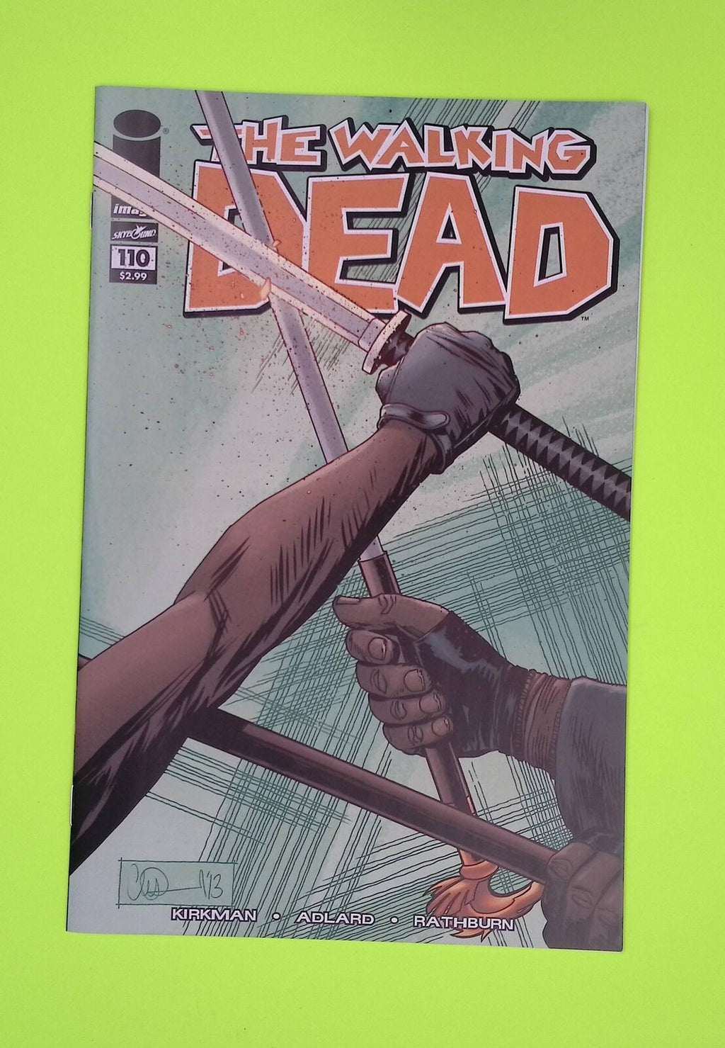 Walking Dead #110 2013 Image Comics High Grade Comic Book V79-37